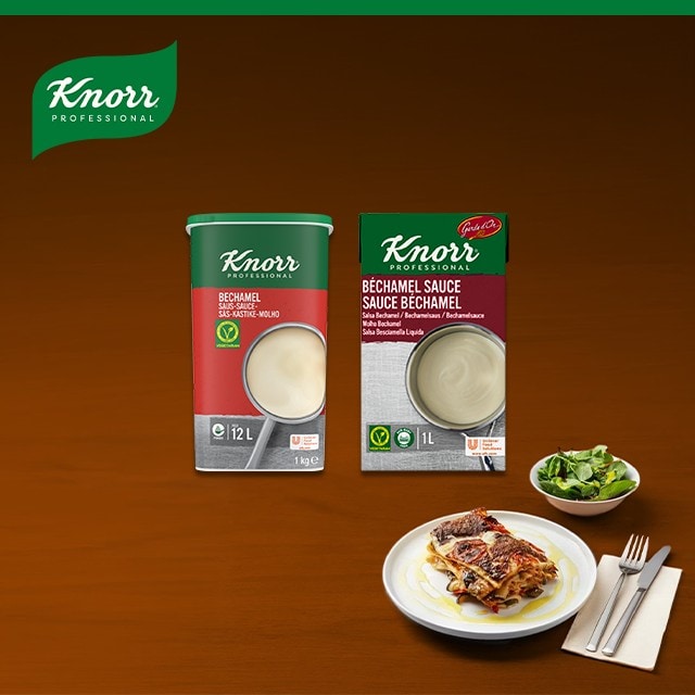Experimente o Molho Bechamel Knorr!