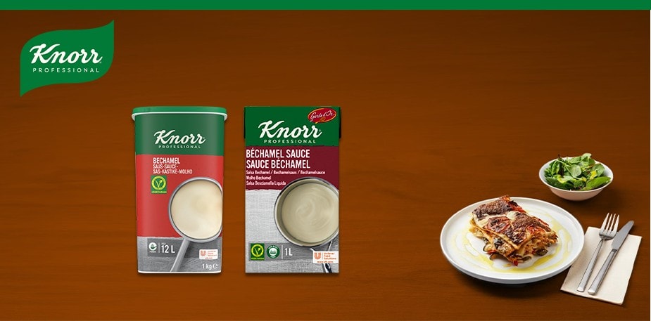 Experimente o Molho Bechamel Knorr!