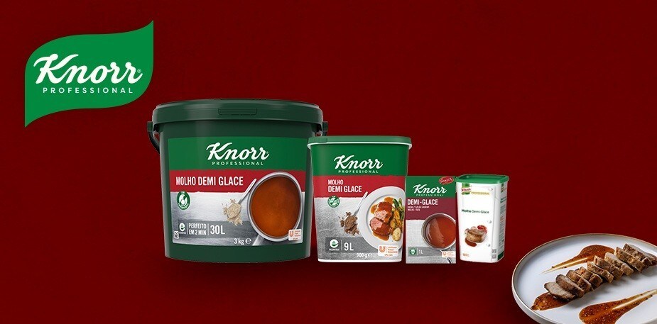 Até 15% de desconto em Knorr Demi Glace