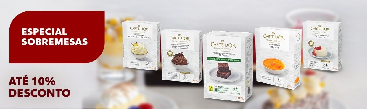 Especial Sobremesas - Até 10% Desconto