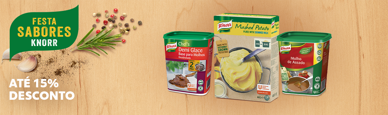 Festa Sabores Knorr - Descontos até 15%