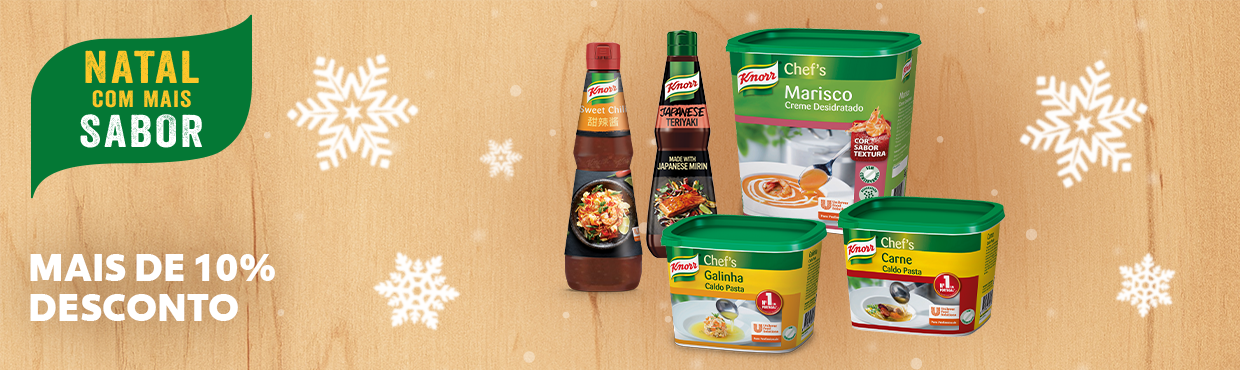 Natal com mais Sabor - Mais de 10% Desconto