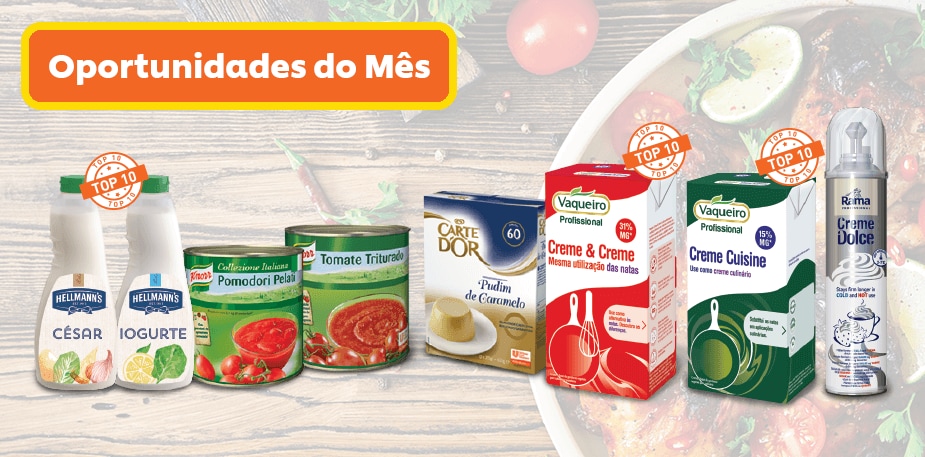 Oportunidades do Mês