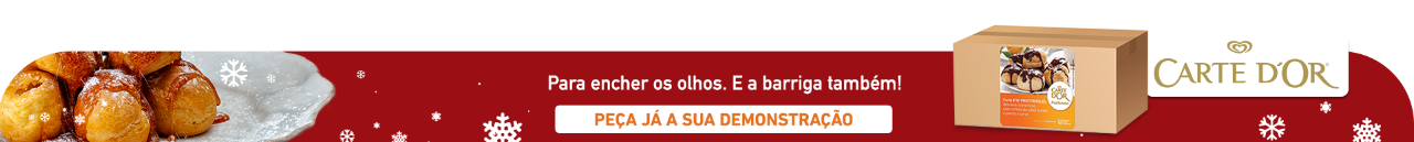Peça a sua Demonstração de Carte D'Or Profiteroles