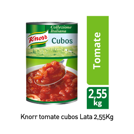 Knorr tomate cubos Lata 2,55Kg