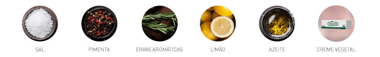 Ingredientes utilizados no peixe na Cozinha Portuguesa 
