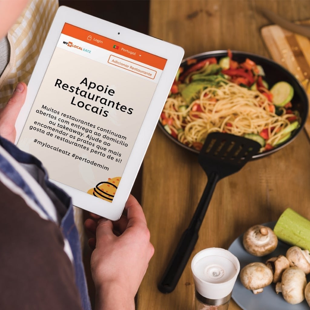 Chef a consultar plataforma My Local Eatz