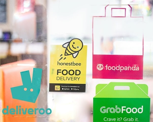 Serviços de entrega ao domicílio