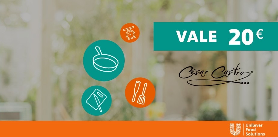 RECEBA UM VALE DE 20€ AO SUBSCREVER A NEWSLETTER