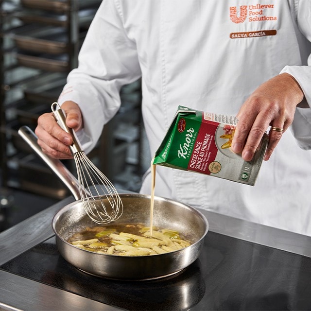 Derivações a quente com outros ingredientes