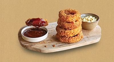 Aros de Cebola Fritos