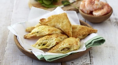 Trouxas de Pescada com Molho de Marisco