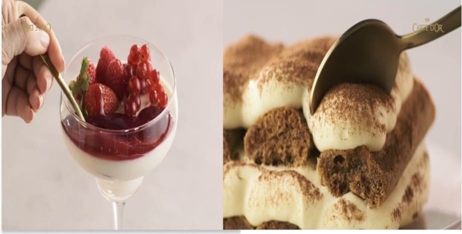 Panna Cotta e Tiramisù: conheça a gama italiana Carte d’Or