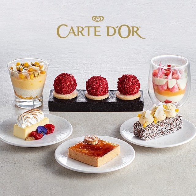 Conheça as deliciosas sobremesas Carte D’Or