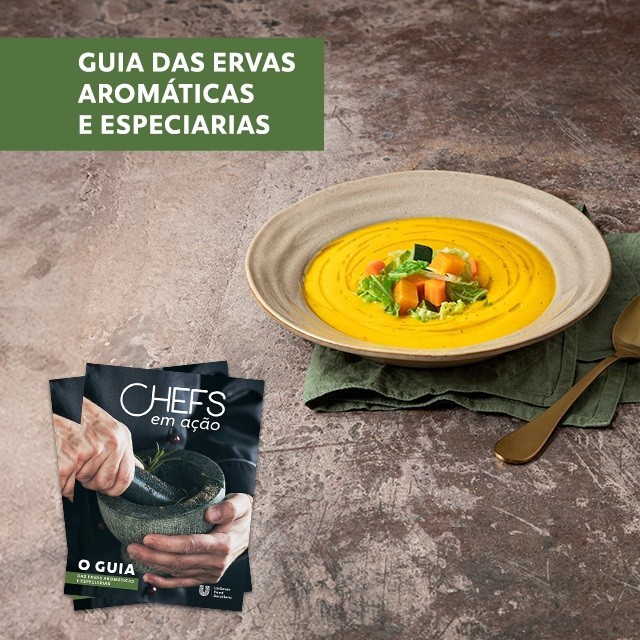 Chefs em Ação – O Guia das Ervas Aromáticas e Especiarias