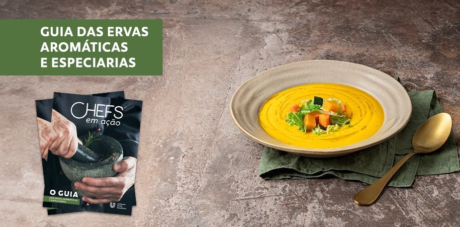 Chefs em Ação – O Guia das Ervas Aromáticas e Especiarias