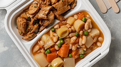 Estufado Vegan com inhame