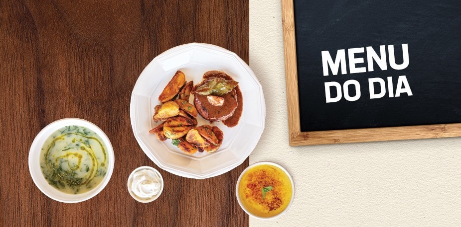 Inspire-se com as nossas receitas para o Menu do Dia