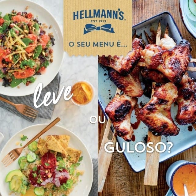 O seu menu é leve ou guloso?