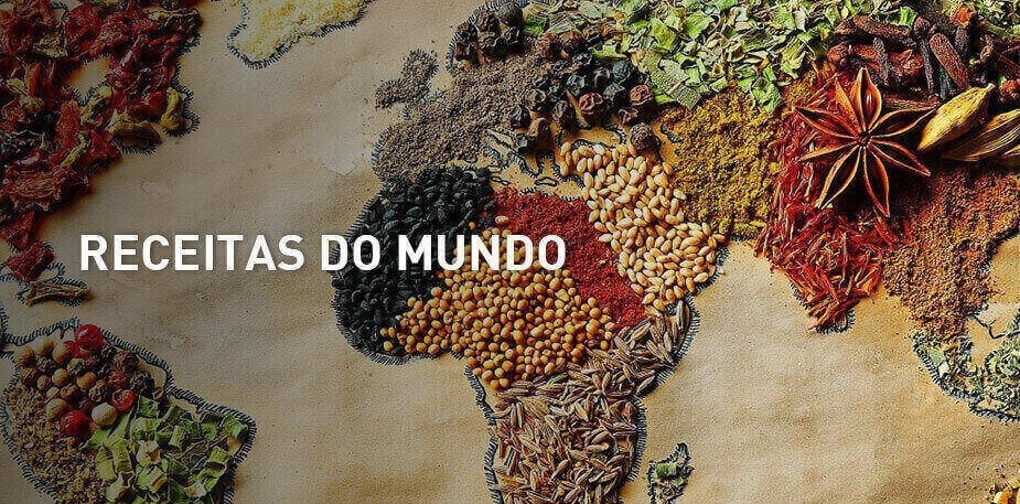 Receitas do Mundo com os seus produtos