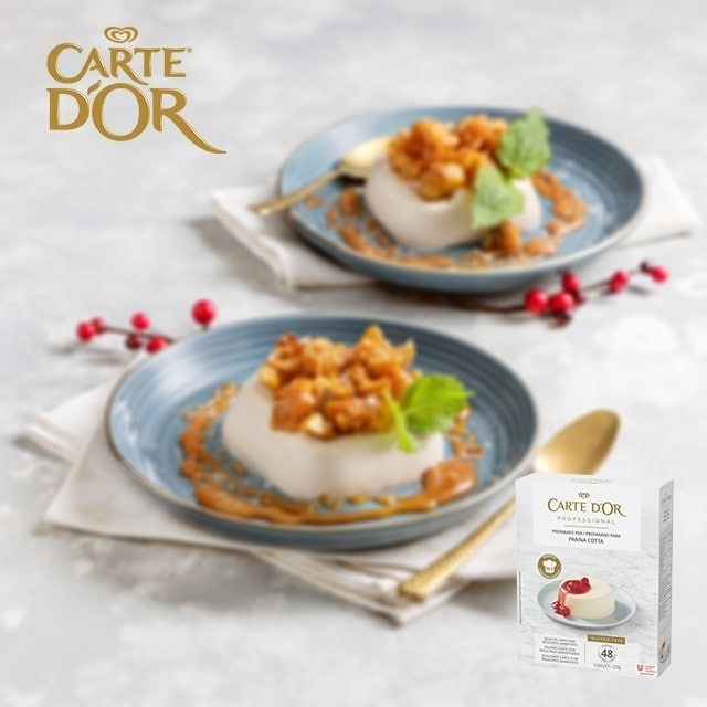 Receita de Panna Cotta de Castanha