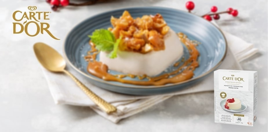 Receita de Panna Cotta de Castanha