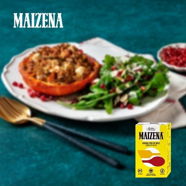 Receita de Abóbora recheada vegan