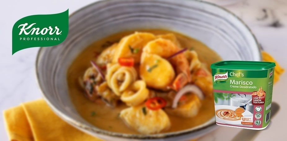 Receita de Estufado de peixe e lulas em molho de marisco Thai