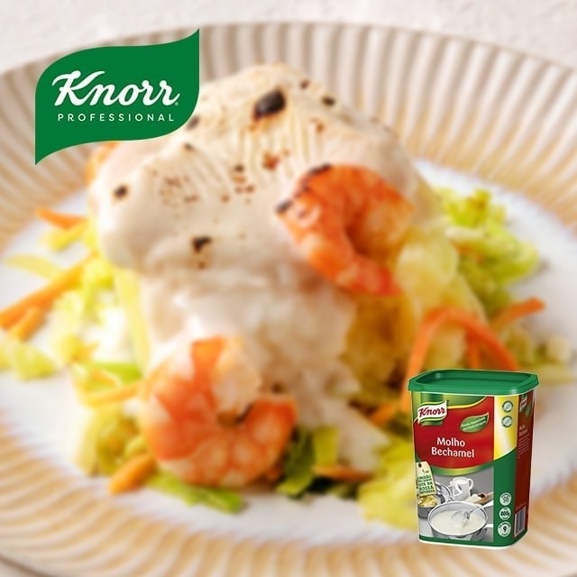 Receita de Gratinado Rico de Camarão e Peixe