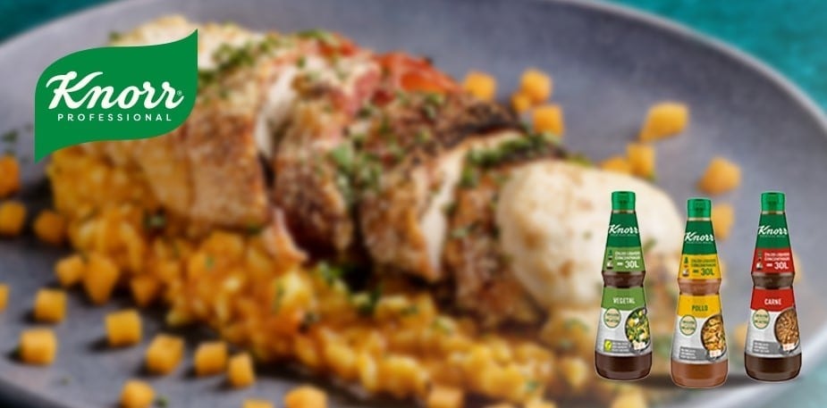 Receita de Peito de Frango Enrolado em Presunto com Arroz Cremoso de Abóbora