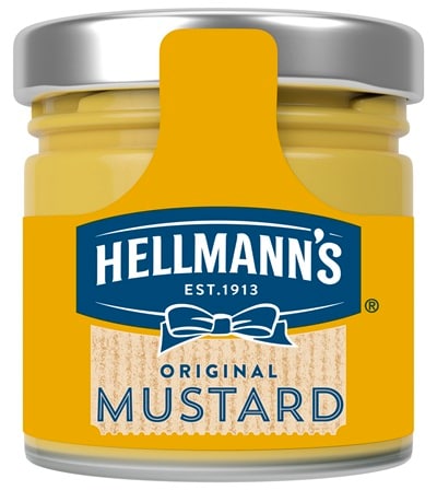 Hellmann’s Frasco de vidro Mostarda 33ml - 