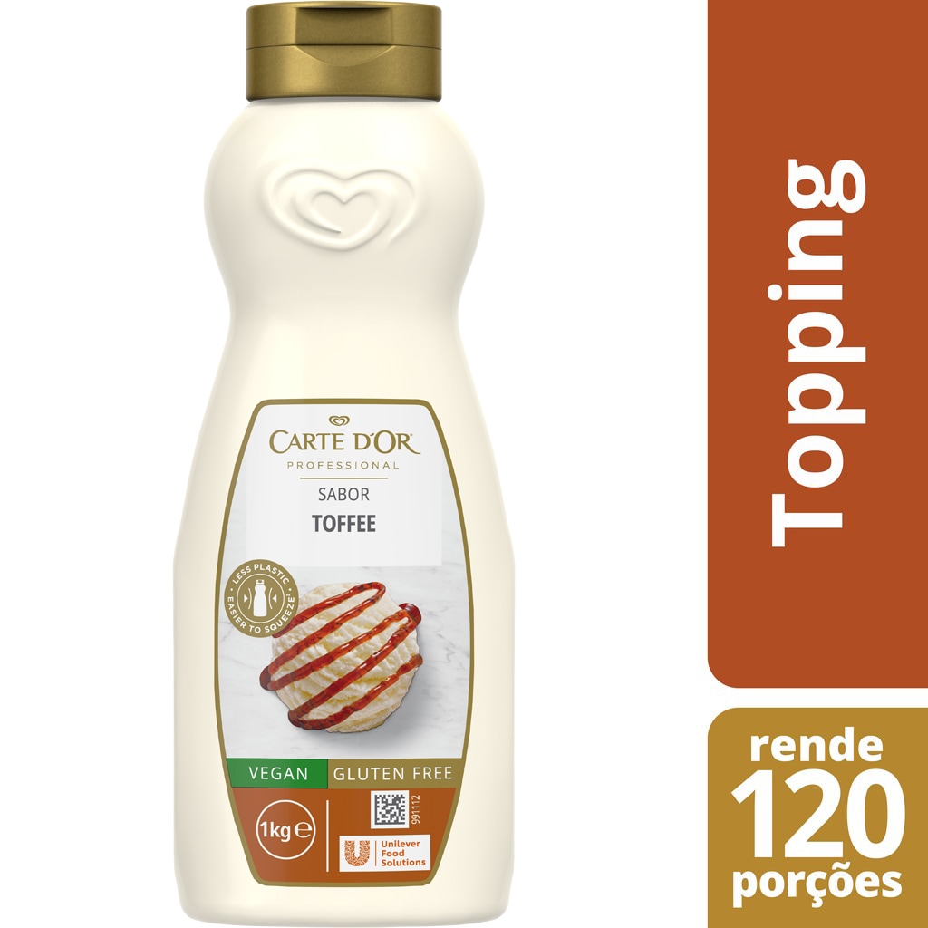 Carte D’Or Topping líquido Toffee 1Kg - 
