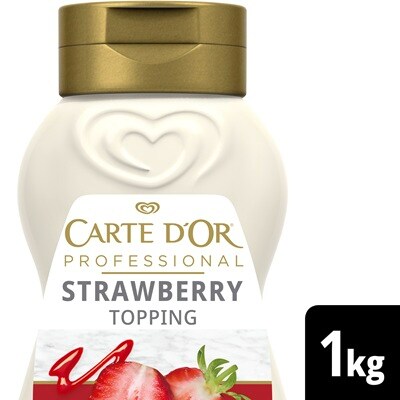 Carte D’Or topping líquido Morango 1Kg