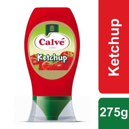 Calvé Ketchup Pure Top Down 275 Gr - 