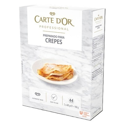 Carte D’Or preparado desidratado para Crepes 960Gr