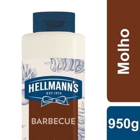 Hellmann’s Molho Barbecue 950 Gr - 