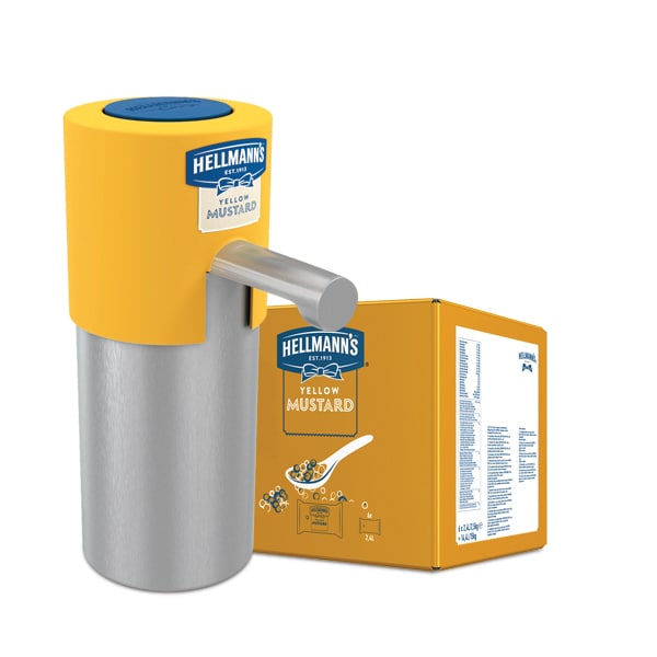 Hellmann’s Mostarda Saco 6 x 2,5Kg - 