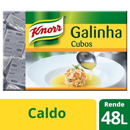 Knorr caldo cubos Galinha Cartão 96 Cubos - 