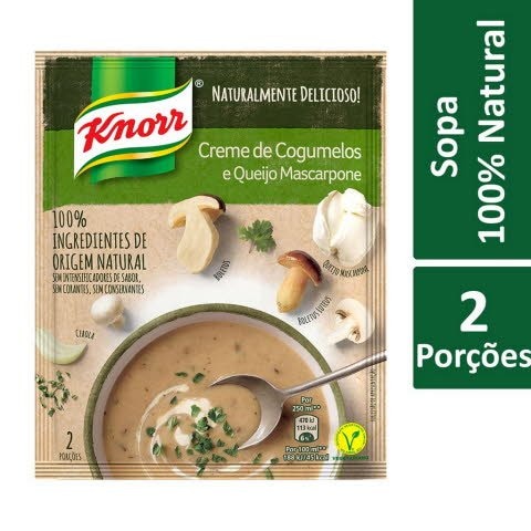 Knorr Creme de Cogumelos com Queijo Mascarpone - 