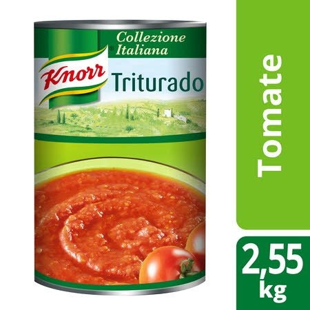 Knorr polpa de tomate Triturado Lata 2,55Kg - 