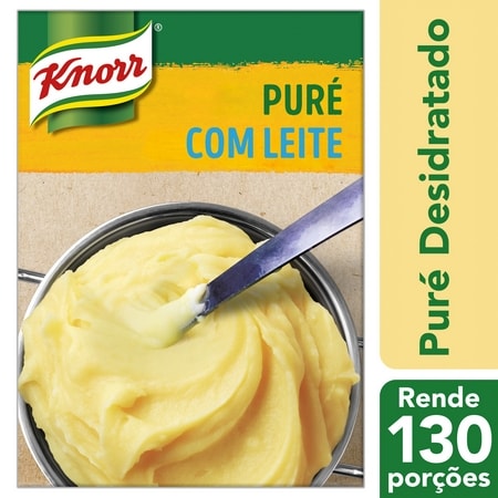 Knorr puré desidratado Batata 4Kg - O nosso puré dá-lhe o resultado genuíno, com batata de origem 100% sustentável.