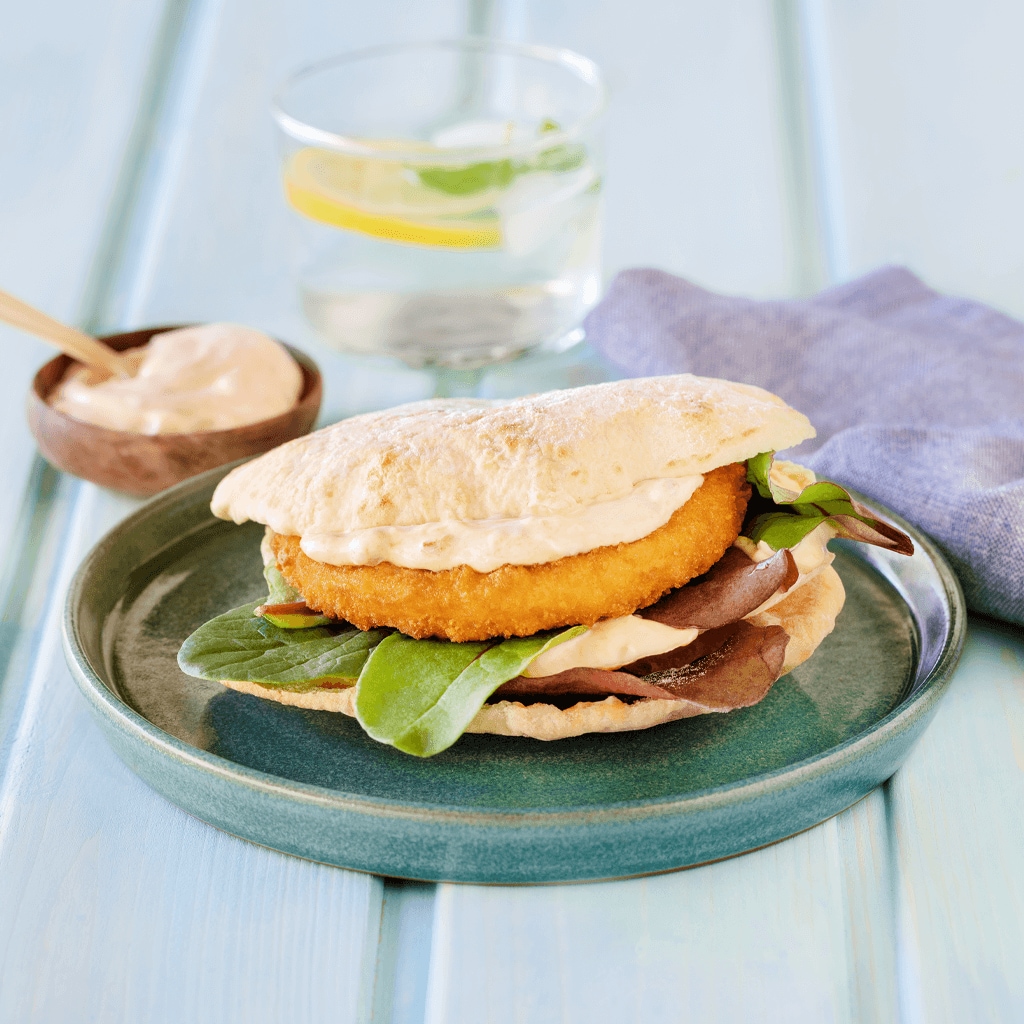 Hambúrguer Crocante em pão NAN