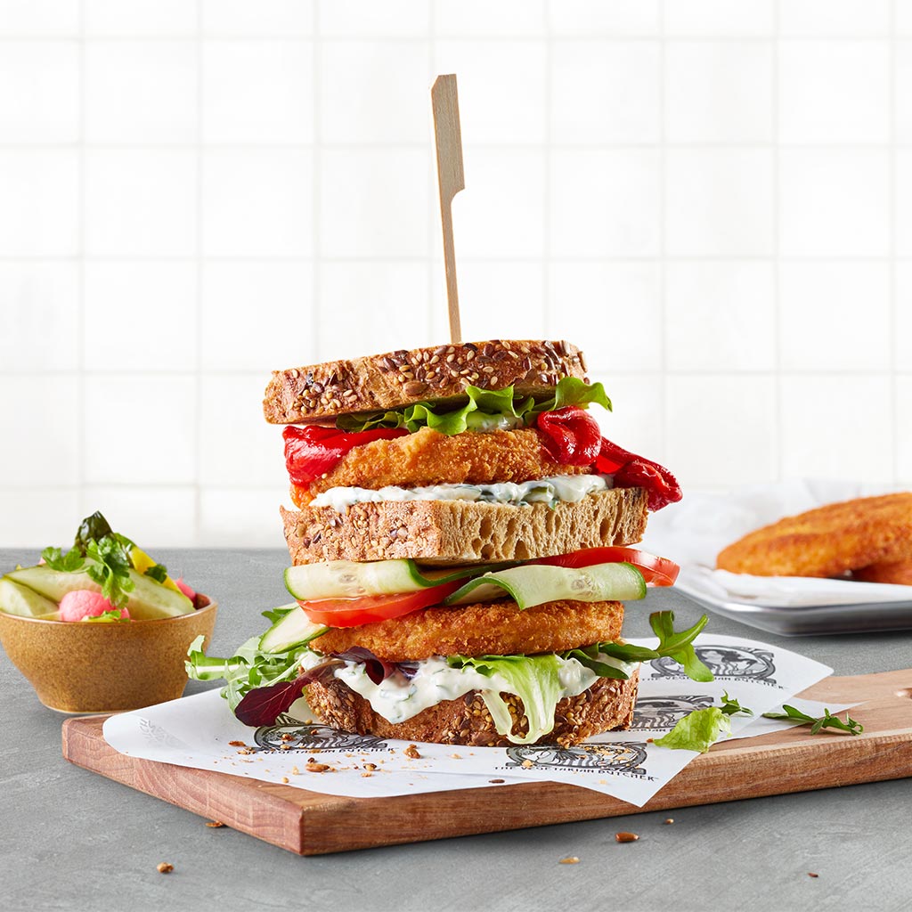 Sanduíche Crocante de "Frango"