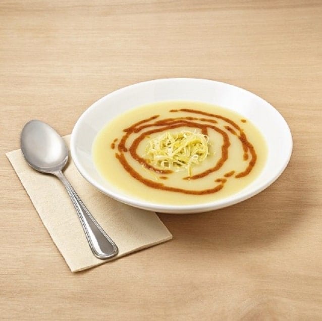 Creme de Alho Francês com Azeite de Chouriço