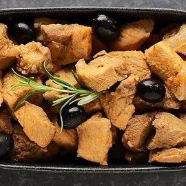 Carne de porco de alguidar