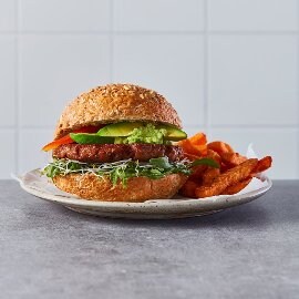 Hambúrguer com Abacate