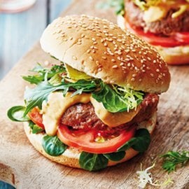 Hambúrguer P de Partilha