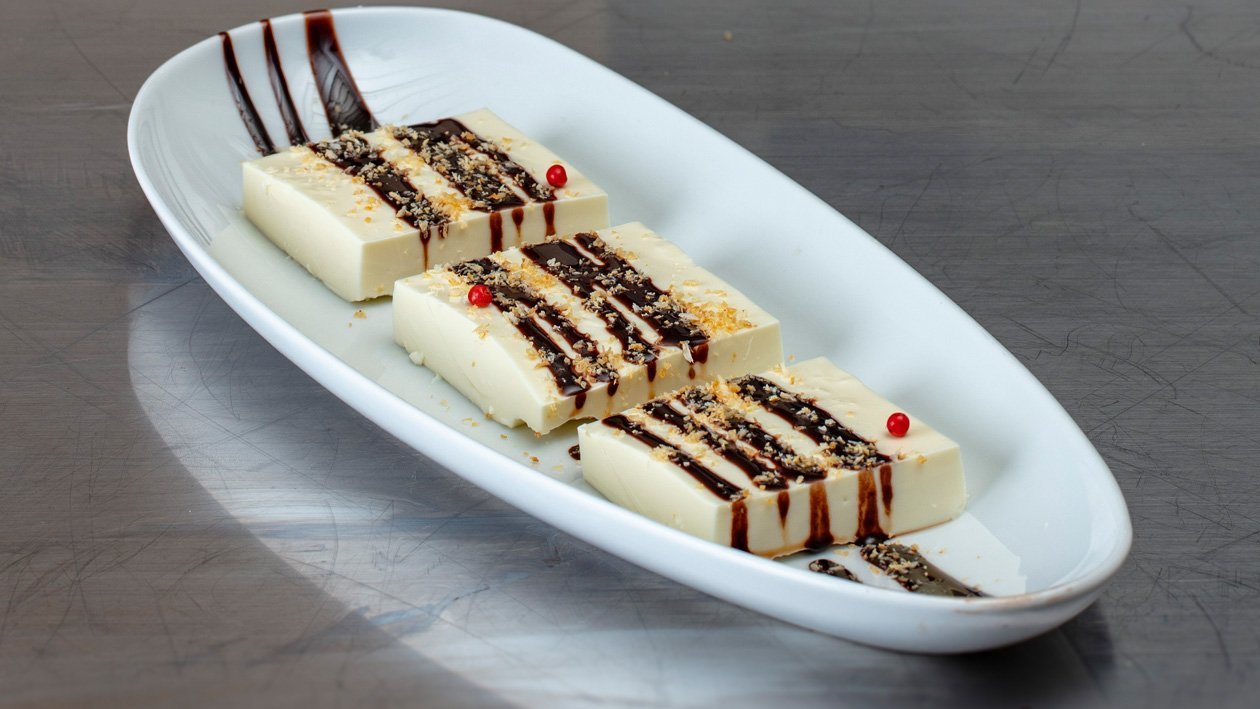 Panna Cotta de Coco Receita Unilever Food Solutions