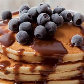 Panquecas com Creme de Chocolate