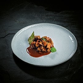 Rojões com Molho de Café e Sweet Chili